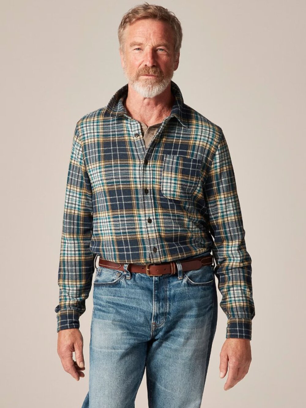 Lightweight Seaboard soft-knit shirt